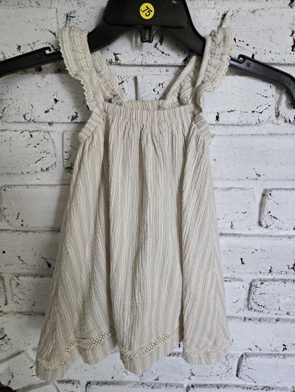 Quincy Mae Ruffle Cotton Dress